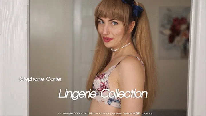 Stephanie Bonham Carter "Lingerie Collection" 4K