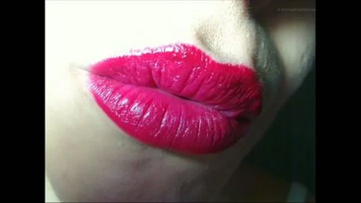 HD Beautiful lips,humiliating words