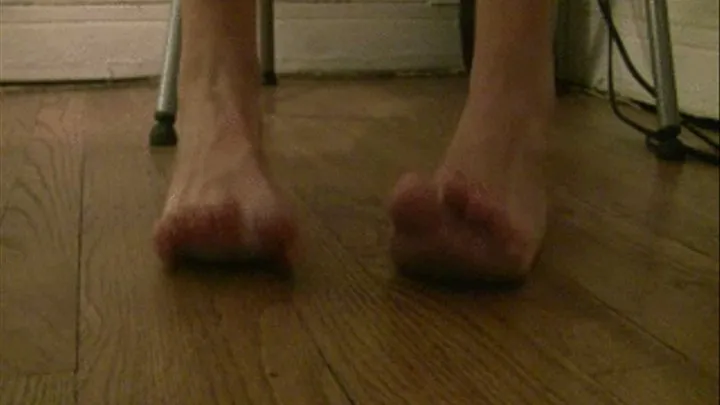 Multi angle FOOT FETISH toe wiggle