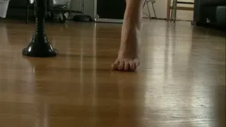 Sexy FOOT FETISH toe play veiny petite feet tease