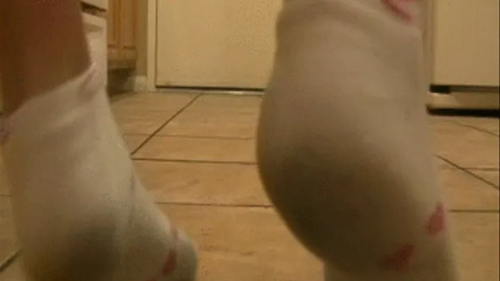 Happy FOOT PLAY sock half off foot tease