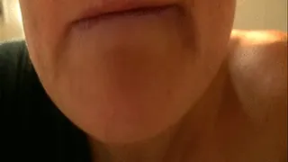 Mouth fetish Crud Picking open mouth show