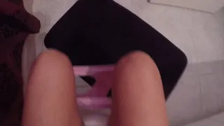 Pink Panty DIarrhea girl View TOILET FETISH