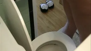 Im SIck its coming .... Diarrhea in the toilet Ass View