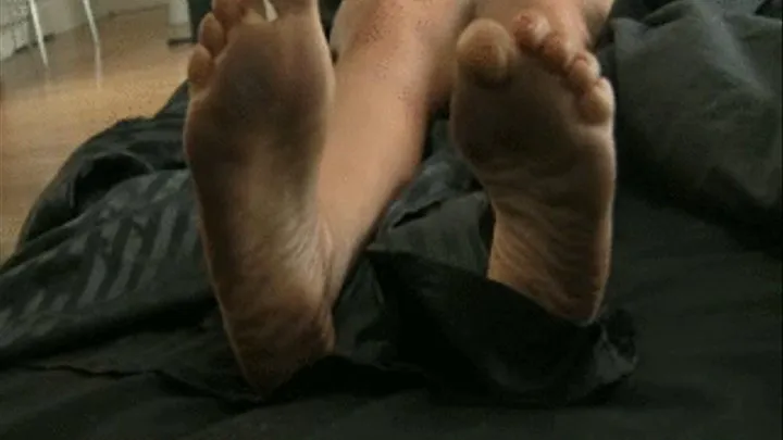 Drool at my Wrinkled Wiggling Soles .... I love teasing you!