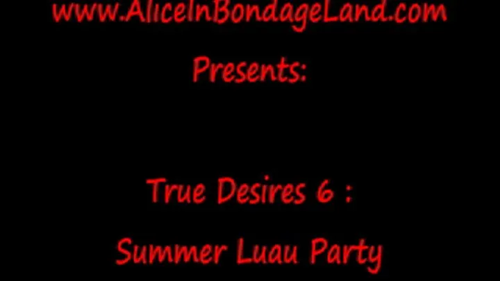 True Desires Luau CFNM FemDom Mistress Group Event Party BBQ BDSM Lifestyle