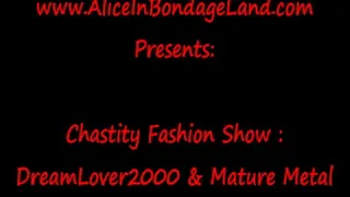 Chastity Fashion Show DreamLover2000 Male Management System FemDom Lesson