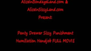 Panty Drawer Punishment FULL MOVIE Handjob & Punishment Femdom