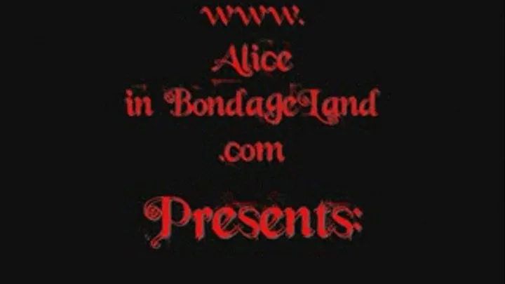 Story Time in Bondage - Alice In Wonderland Chapter 1 Femdom