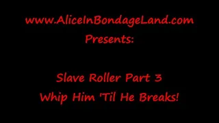 Slave Roller Chastity CBT Nipple Mistress Masturbating Tease - Part3