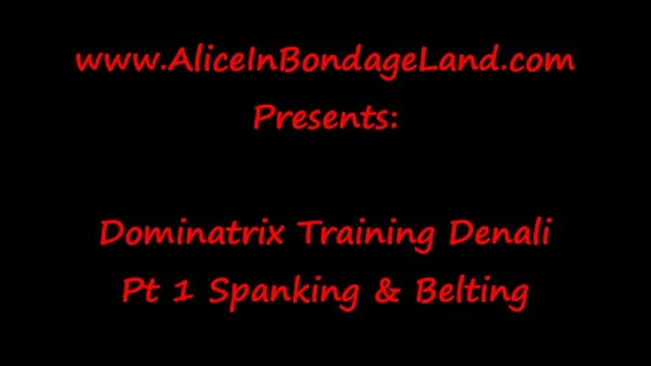 New Dominatrix Training - Denalis First Strap-On Pegging - Part 1