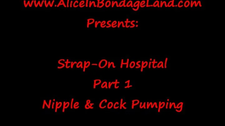 Strap-On Hospital - BBC Naughty Nurse Anal Threesome - Part 2