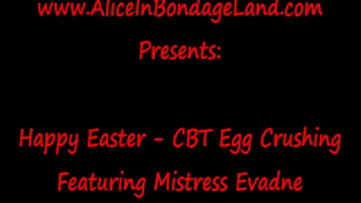 Here Comes Peter Cottontail - Happy Easter FemDom CBT Threesome