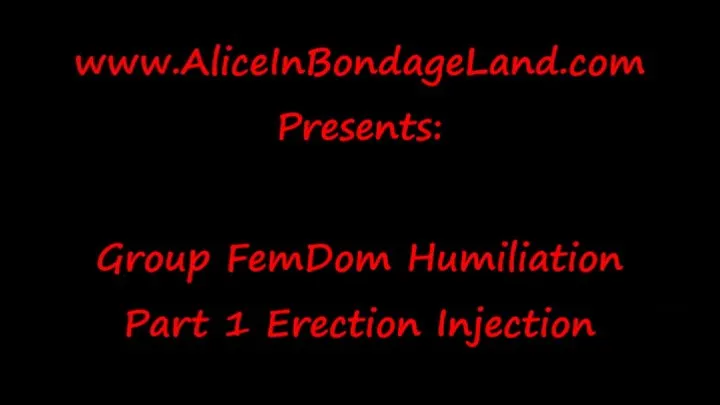 Group Femdom Part 1 - Smallest Dick Contest