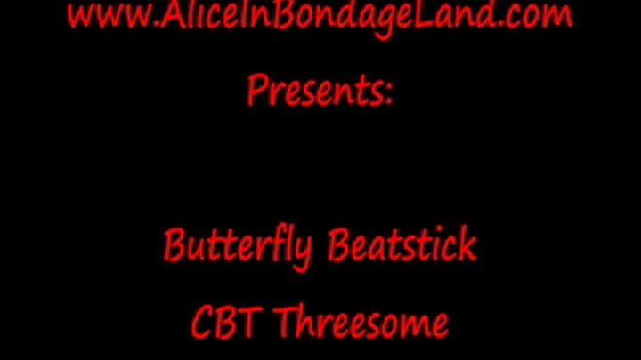 Butterfly Beatstick CBT Threesome - Earn a Pearl Necklace With Alexis