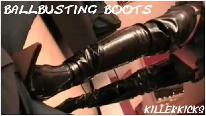 Killerkicks1023 Ballbusting Boots