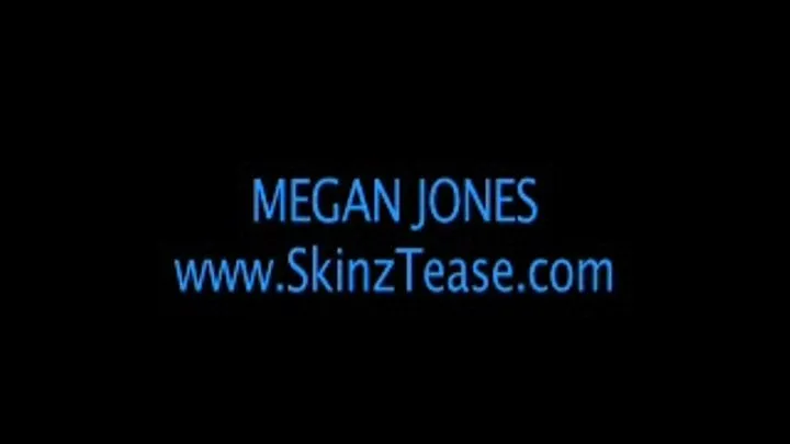 Megan Jones strip tease