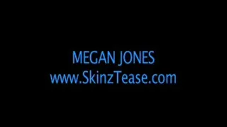 Megan Jones strip tease