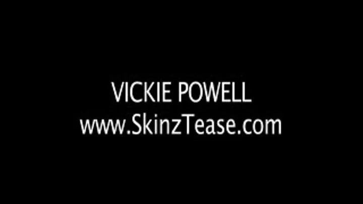 Vickie Powell Tiny Thong Strip