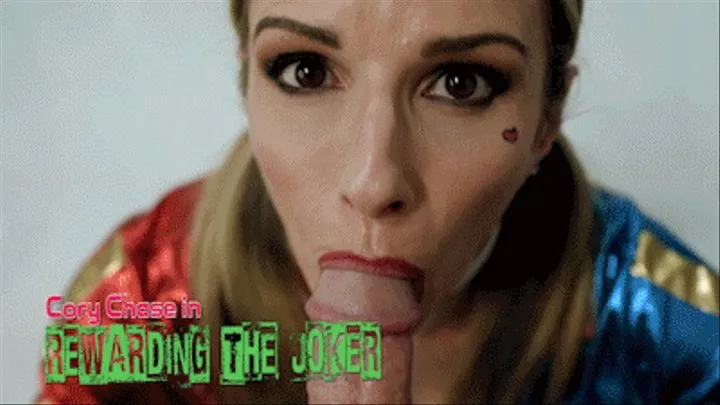 Cory Chase as Harley Quinn in Rewarding The Joker