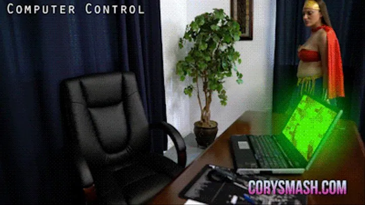 Melanie Hicks in Super Heroine vs Lady Computer - Computer Control