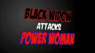 Vanessa Vixon in Black Widow Attacks Power Woman