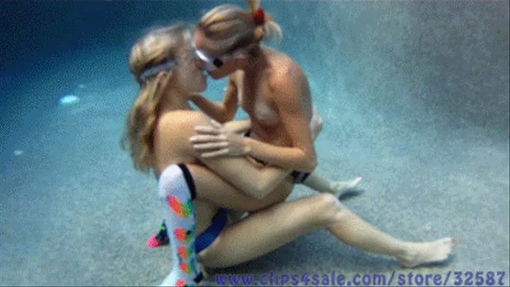 Kelly Teal and Cory in Underwater Sisters - Part 4