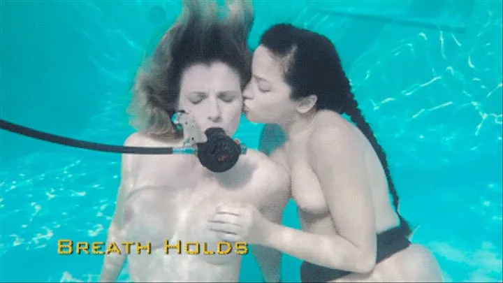 Annika Eve in First Scuba Experience - Breath Holds