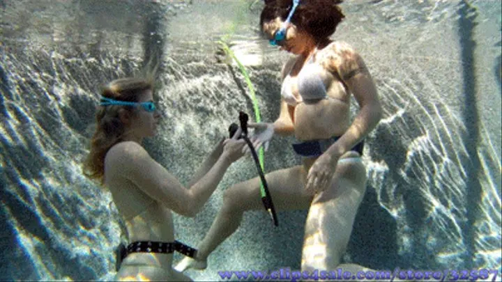 Wenona and Cory in Underwater Lovers - Part 1