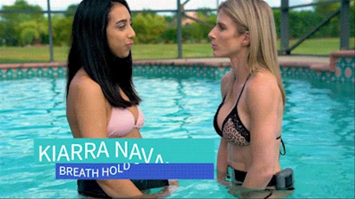 Kiarra Nava Hoe in Breath Hold Contest - Round One