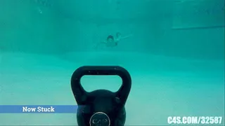 Michele James in Scuba Training - Now Stuck