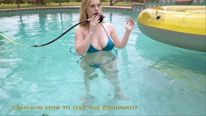 Kara Lee in Sexy Scuba Training - Learning How to Use the Equipment