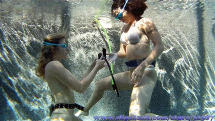 Wenona and Cory in Underwater Lovers