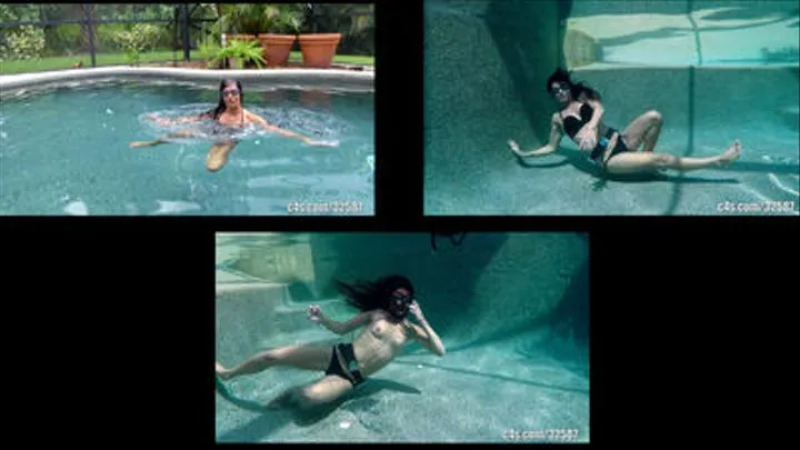 Brooke Benson in First Time Underwater