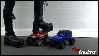 Big Boots Smashing RC Toys