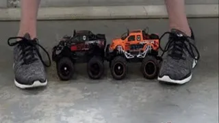 Trucks Under Sneakers