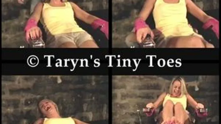 Taryn's Barber Chair Tickle! -Part 2