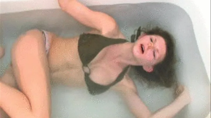 Bath tub breath holding and posing on 11-23 cam a #4