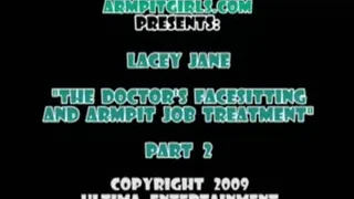Lacey Jane - Doctor Checkup and Armpit Worship at the Hospital - Facesitting Pussy Eating and Armpit Handjob with Cumshot - (Part 2 of 2) - WMV Format