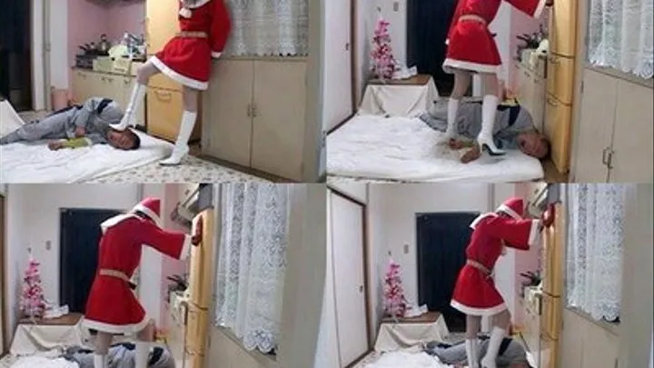 Poor Boy Wishes For A Lady Santa To Come To Fulfill His Femdom Fantasy - Part 5 ( - AVI Format)