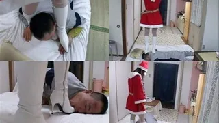 Poor Boy Wishes For A Lady Santa To Come To Fulfill His Femdom Fantasy - Part 3 ( - AVI Format)