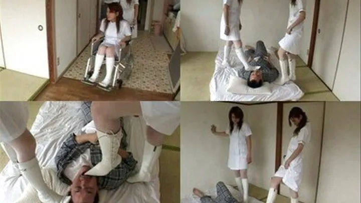 Private Nurses Team Up To Get Back To Lascivious Old Man - Part 1 ( - AVI Format)