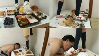 Tasty Foods Gone Filthy! Mean Mistress Squashed It Through Her Dirty Shoes! - Part 1 ( - AVI Format)