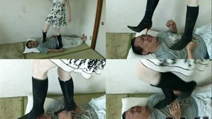 Sadistic Wife Lets His Lagging Husband Suffers Boot Domination Misery! - Part 1 (Faster Download - ))