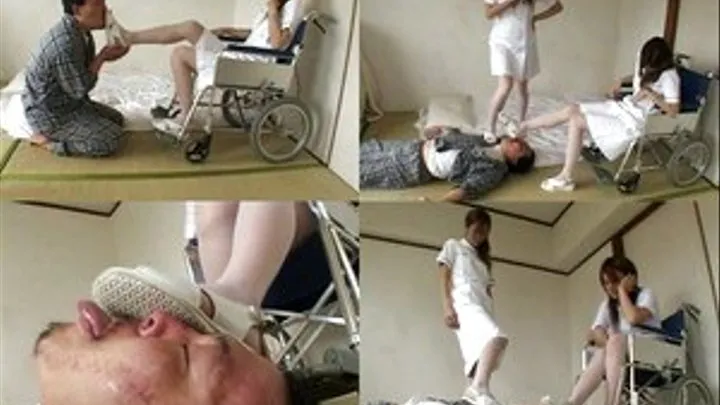 Patient runs after his nurses' shoes and pantyhosed legs - Full version (Faster Download - )