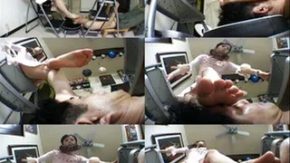 Feet Dominate Slave's Face - PT-001 - Part 1 (Faster Download)