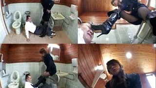 While in the toilet, man is punished for trying to a domina - Full version (Faster Download - )