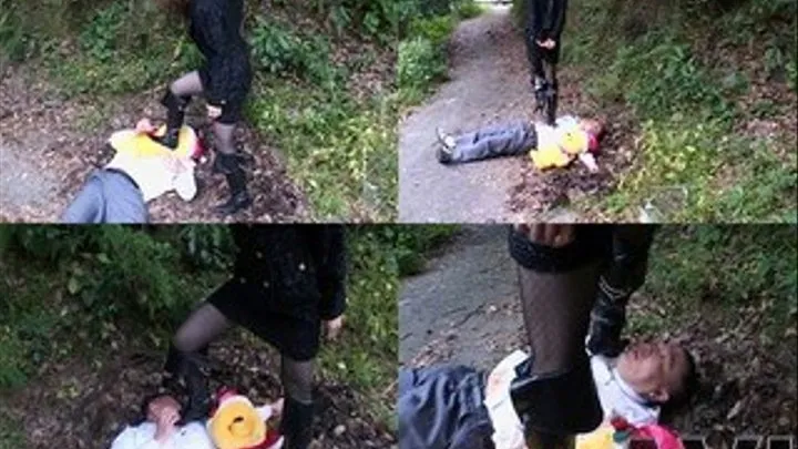 Man on the ground seems and he's given a toy and flowers - Part 2 (Faster Download - )