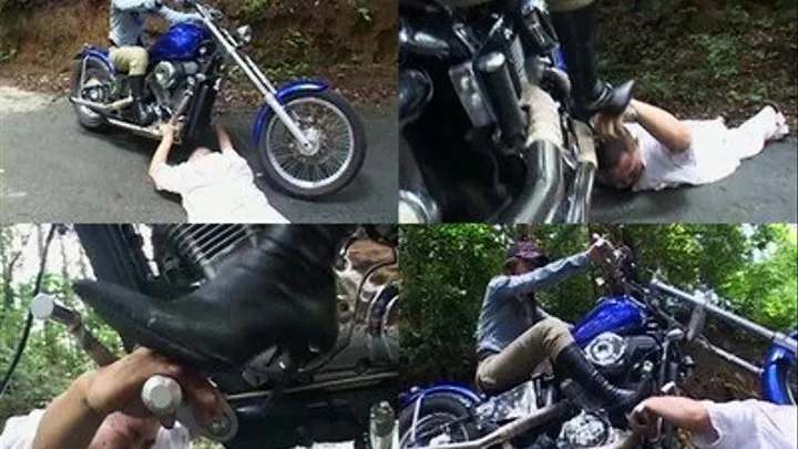 Get your hands out of my motorcycle or I'll step on it - Full version ( - AVI Format)