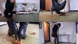 Lady steps on her food just so she could keep her diet - Full version ( - AVI Format)